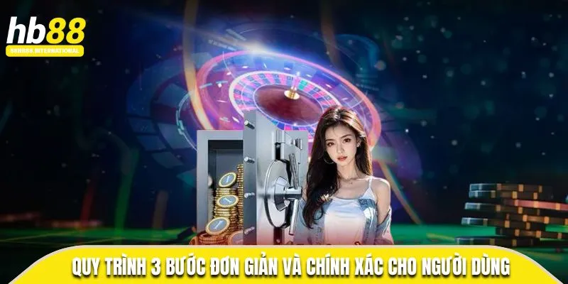 Quy trình 3 bước đơn giản và chính xác cho người dùng